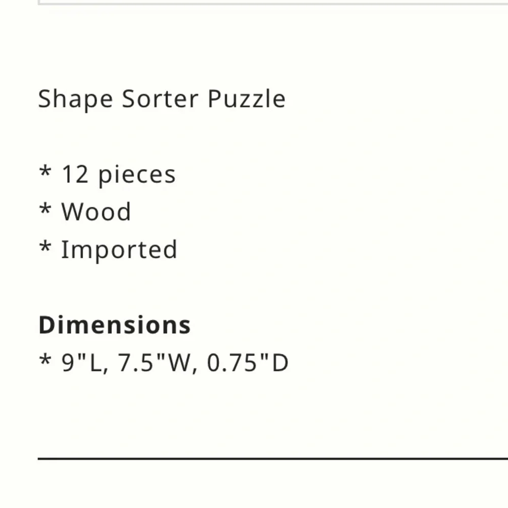 Anthropologie Stacking Cups, Stacking Rings, and Shape Sorter Puzzle NEW - Picture 4 of 14